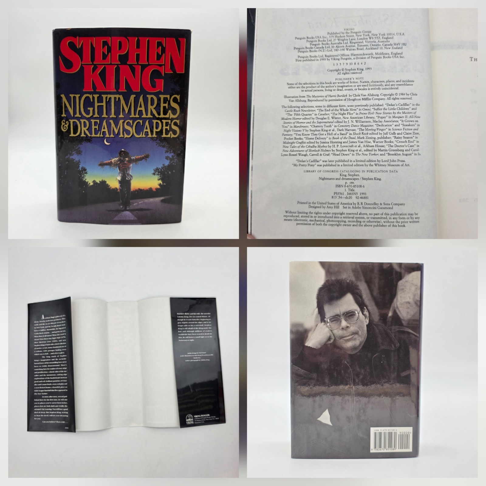 Stephen King LOT of 11 Books HC DJ 9 1st Editions Multiple Titles 1980’s-2000’s